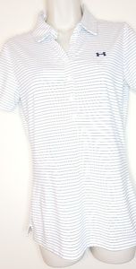 Under Armour stripe golf polo shirt